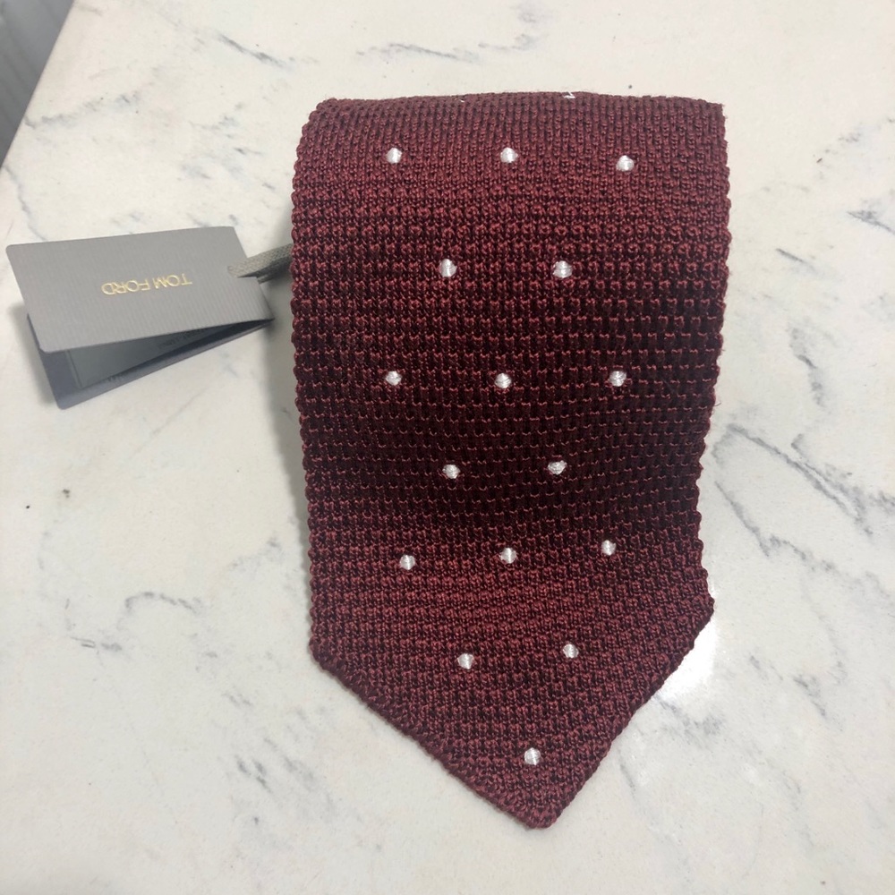 Tom Ford Silk Knit Tie NWT